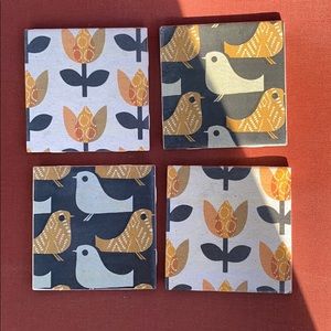 Cute ceramic coasters